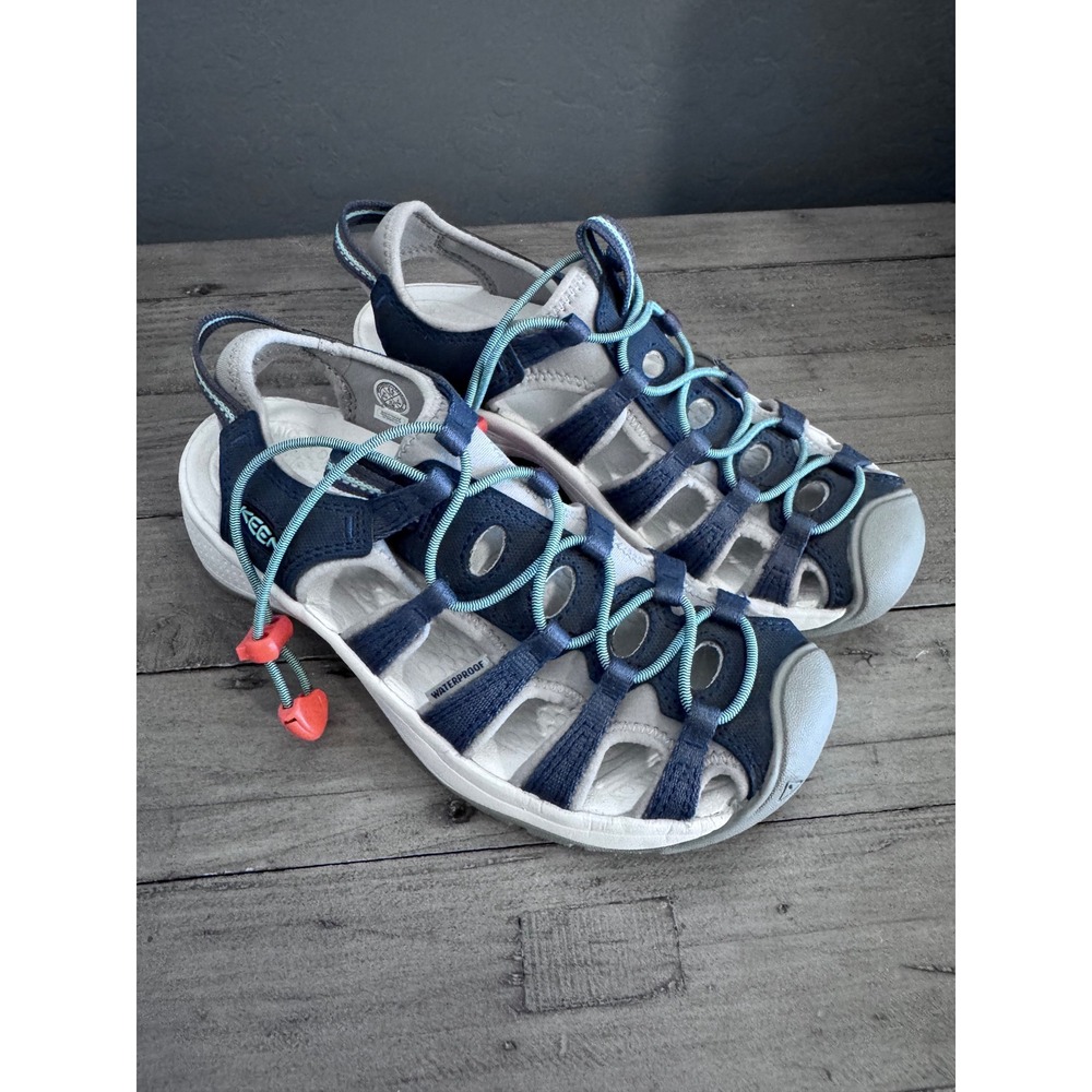 Keen Astoria West sandals in the color Navy / Beveled Glass Size‎ 6.5